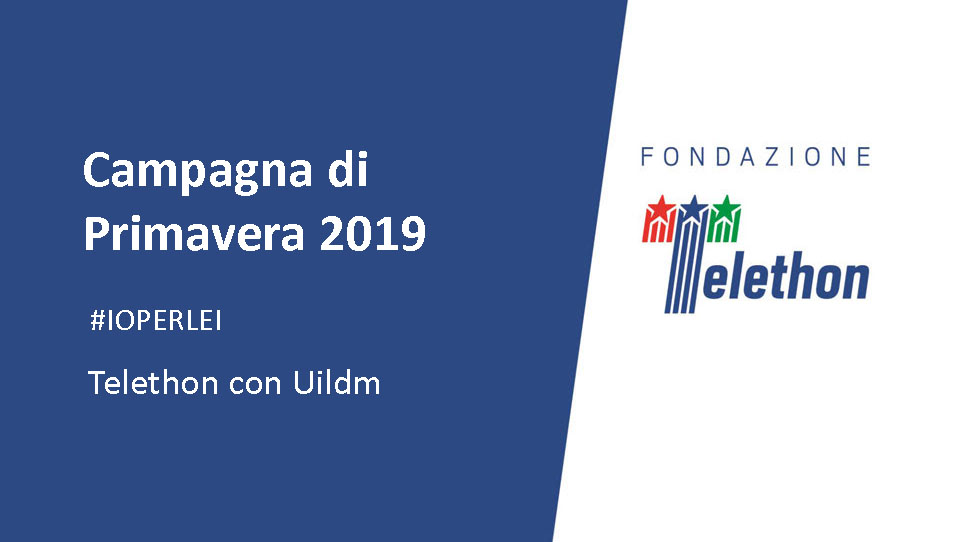 Primavera Telethon-Uildm 2019